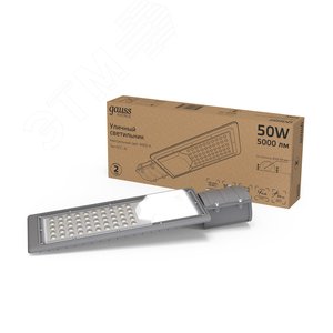 Светильник уличный консольный ДКУ 50 Вт 5000 лм 4000К AC 220В IP65 355х155х57мм широкая КСС Ш Avenue - фото 4