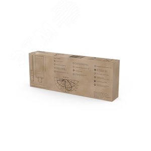 Светильник уличный консольный ДКУ 80 Вт 8000 лм 4000К AC 220В IP65 420х160х57мм широкая КСС Ш Avenue - фото 6