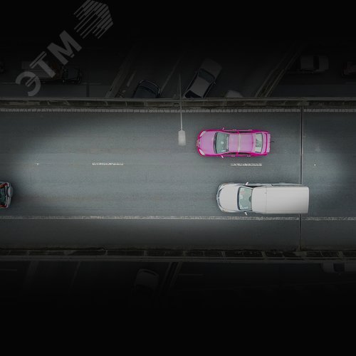 Светильник уличный консольный ДКУ 80 Вт 9600 лм 5000К AC 220В IP65 455х180х49мм широкая КСС Ш Qplus - фото 7