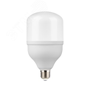 Лампа светодиодная LED 32 Вт 2600х80-240В E27 цилиндр Т100 нейтральный Elementary 63223 GAUSS - 4