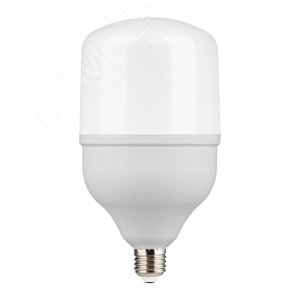 Лампа светодиодная LED 42 Вт 3700 лм 6500К цилиндр Т120 холодный E27 AC 220В Elementary - фото 1