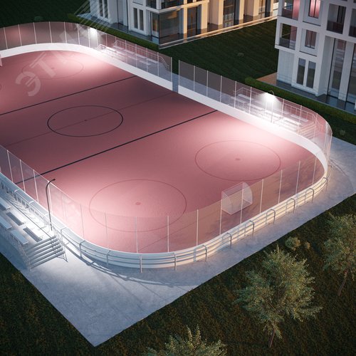 Прожектор светодиодный ДО 100 Вт 10500 Лм 6500К AC 220В IP65 210х32х283 мм матированное закаленное стекло Qplus - фото 15