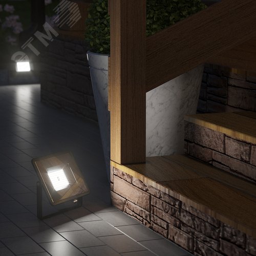 Прожектор светодиодный ДО 50 Вт 5250 Лм 6500К AC 220В IP65 150х28х185 мм матированное закаленное стекло Qplus - фото 15