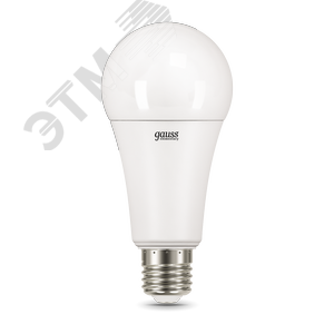 Лампа светодиодная LED 25 Вт 2100 лм 4100К AC180-240В E27 А70 (груша) нейтральный Elementary GAUSS