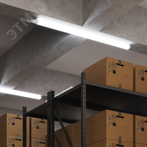 Светильник промышленный линейный ДСП 36 Вт 3400 лм 5000К AC 220В IP65 1200х40х32мм матовый INDUSTRY - фото 2