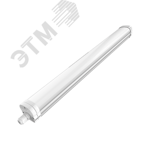 Светильник светодиодный линейный пылевлагозащищенный LED ДСП 18 Вт 1700 Лм 4000К 570х60х55 мм IP65 матовый сквозная проводка
