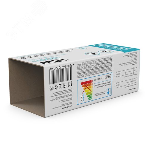 Светильник промышленный линейный ДСП 18 Вт 1800 лм 4000К AC 220В IP65 605х56х60мм матовый с БАП 1,5ч UNIVERSAL - фото 5