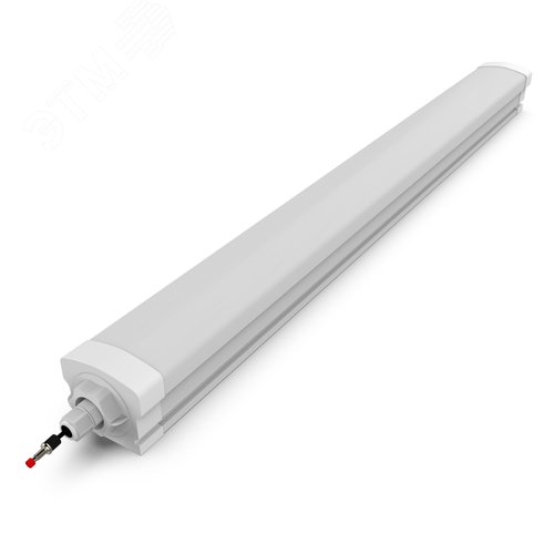 Светильник промышленный линейный ДСП 18 Вт 1800 лм 6500К AC 220В IP65 605х56х60мм матовый с БАП 1,5ч UNIVERSAL - фото 1