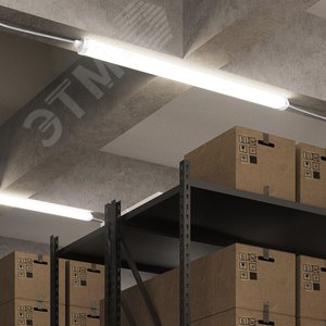 Светильник промышленный линейный ДСП 36 Вт 3630 лм 6500 К AC 220 В IP65 1170х60х55 мм матовый сквозная проводка соединяется в линию UNIVERSAL - фото 5