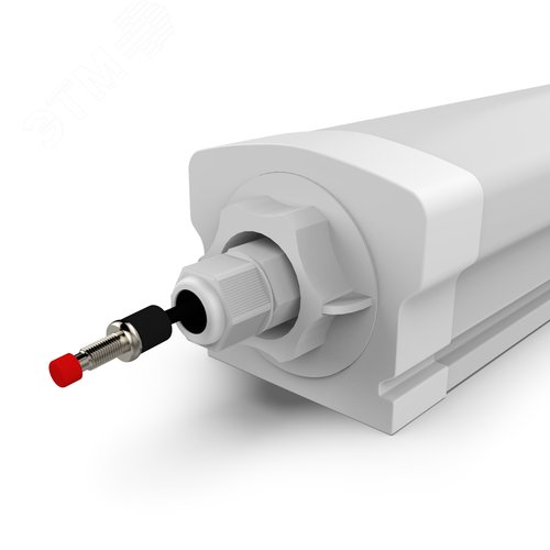 Светильник промышленный линейный ДСП 36 Вт 3600 лм 6500К AC 220В IP65 1205х56х60мм матовый с БАП 1,5ч UNIVERSAL - фото 2