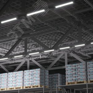 Светильник светодиодный ДПО 18 Вт 1560 лм 6500К AC 220В IP40 592х75х25мм матовый опал WLF-2 - фото 6