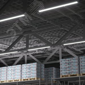 Светильник светодиодный ДПО 50 Вт 4500 лм 4000К AC 220В IP40 1492х75х25мм матовый опал WLF-2 - фото 4