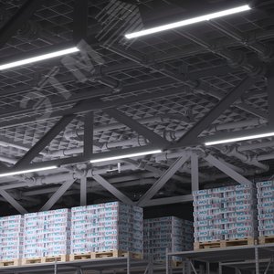 Светильник светодиодный ДПО 50 Вт 4500 лм 6500К AC 220В IP40 1492х75х25мм матовый опал WLF-2 - фото 4