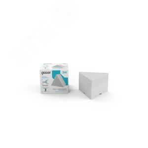 Модуль треугольный для светильника ДПО 3 Вт 200 лм 4000К AC 220В Белый IP40 72х63х55мм сквозная проводка соединяется в линию Shop Lighting - фото 2