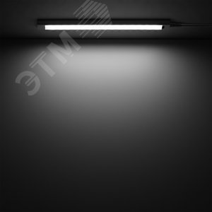 Светильник линейный светодиодный ДБО 6 Вт 400 лм 4000К AC 220В IP20 300х40х11мм модель A управление датчиком движения плавное диммирование широкий корпус Modul - фото 4