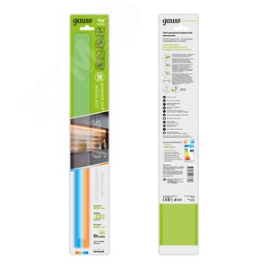 Светильник линейный светодиодный ДБО 9 Вт 650 лм 2700-6500К AC 220В IP20 500х30х11мм модель B управление датчиком движения шаговое диммирование изменяемая цветовая температура Modul - фото 7