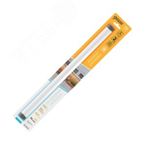 Светильник линейный светодиодный ДБО 6 Вт 600 лм 4000К AC 220В IP20 500х29х10мм модель C управление датчиком движения Modul - фото 3