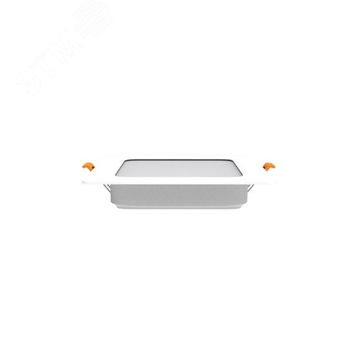 Светильник светодиодный ДВО 9 Вт 720 лм 4000К AC 220В IP20 квадрат 120х120х26мм монт разм 90х90мм Пластик Basic - фото 1