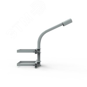 Кронштейн для уличных светильников на опору с 2-мя хомутами 625х460х680 D60 мм - фото 2