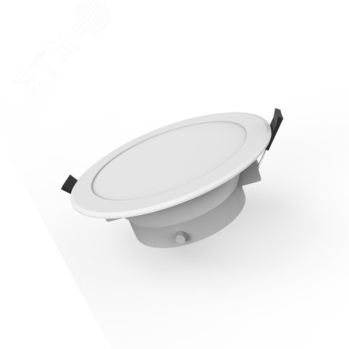 Изображение товара Светильник светодиодный ДВО 9 Вт 720 лм 4000К AC 220В IP54 круг D110х44мм монт d75мм Алюминий Basic Gauss (шт)