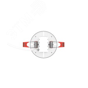 Изображение товара Светильник светодиодный даунлайт ДВО 9 Вт 800 лм 4000К AC 220В IP20 круг D85х29мм монт d75мм Алюминий безрамочный Elementary (шт)