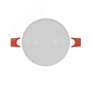 Светильник светодиодный даунлайт ДВО 9 Вт 800 лм 4000К AC 220В IP20 круг D85х29мм монт d75мм Алюминий безрамочный Elementary - фото 3