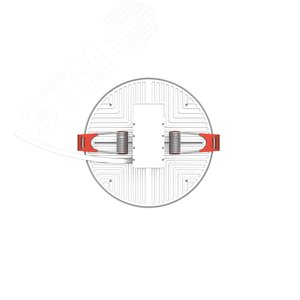 Светильник светодиодный даунлайт ДВО 17 Вт 1600 лм 4000К AC 220В IP20 круг D119х29мм монт d95мм Алюминий безрамочный Elementary - фото 1