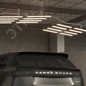 Светильник под светодиодную лампу ДСП 1хG13 AC 220В IP65 660х70х61мм Пластик с отражателем для лампы 600мм INDUSTRY - фото 5