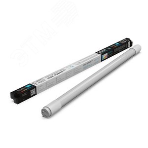 Лампа светодиодная LED 12 Вт 1000 лм 4000К трубка Т8 нейтральный G13 AC 220В стеклянная Elementary - фото 2