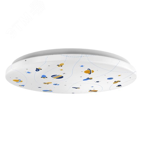 Светильник светодиодный ДБО 24 Вт 1560 лм 4000К AC 220В IP20 D380х63мм Космос - фото 2