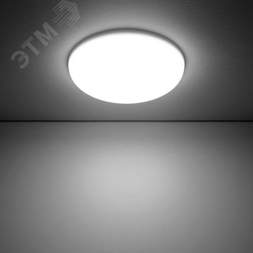 Светильник светодиодный даунлайт ДВО 18 Вт 1800 лм 4000К AC 220В IP20 круг D120х27мм монт d106мм Пластик безрамочный Frameless - фото 18