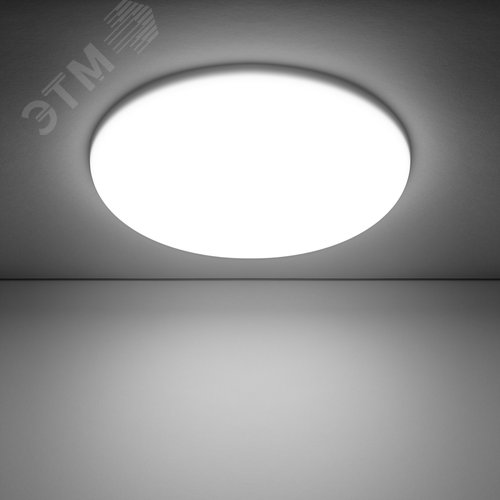 Светильник светодиодный даунлайт ДВО 24 Вт 2400 лм 4000К AC 220В IP20 круг D170х27мм монт d155мм Пластик безрамочный Frameless - фото 23