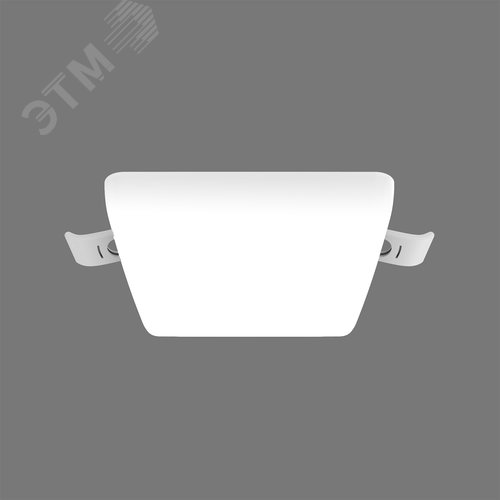 Светильник светодиодный ДВО 9 Вт 900 лм 4000К AC 220В IP20 квадрат 90х27х27мм монт разм 71х25мм Пластик безрамочный Frameless - фото 3