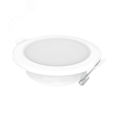 Изображение товара Светильник светодиодный ДВО 5.5 Вт 460 лм 4000К AC 220В IP20 круг D95х26мм монт d75мм Пластик Elementary (шт)