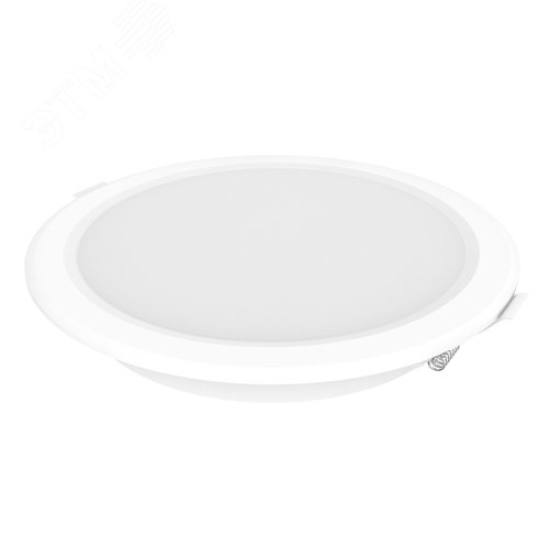 Изображение товара Светильник светодиодный ДВО 20 Вт 1700 лм 4000К AC 220В IP20 круг D170х26мм монт d140мм Пластик Elementary (шт)