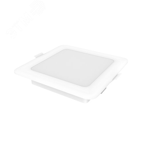 Изображение товара Светильник светодиодный ДВО 10 Вт 780 лм 4000К AC 220В IP20 квадрат 120х120х26мм монт разм 90х90мм Пластик Elementary (шт)