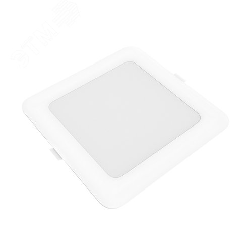 Светильник светодиодный ДВО 20 Вт 1700 лм 4000К AC 220В IP20 квадрат 170х170х26мм монт разм 140х140мм Пластик Elementary - фото 2