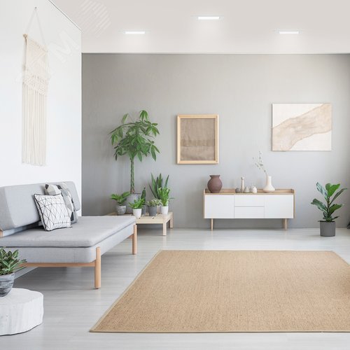 Светильник светодиодный ДВО 20 Вт 1700 лм 4000К AC 220В IP20 квадрат 170х170х26мм монт разм 140х140мм Пластик Elementary - фото 14