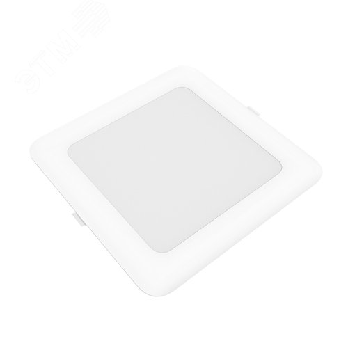 Светильник светодиодный ДВО 26 Вт 2250 лм 4000К AC 220В IP20 квадрат 225х225х26мм монт разм 190х190мм Пластик Elementary - фото 2