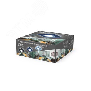 Светильник встраиваемый ДВО под лампу 4100К IP20 90х90х25 мм монт разм 65 х 65 мм Backlight - фото 6