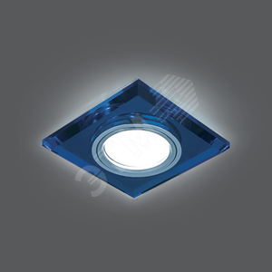 Светильник встраиваемый ДВО под лампу 4100К IP20 90х90х25 мм монт разм 65 х 65 мм Backlight - фото 1