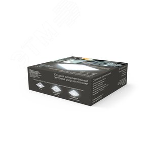 Светильник встраиваемый ДВО под лампу 3 Вт (max) 4000К IP20 d95х25 мм монт d60 мм Backlight - фото 4