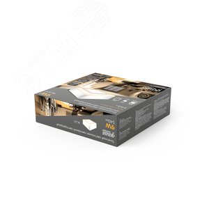 Светильник светодиодный ДБО 9 Вт 540 лм 3000К Белый IP20 145х145х40мм Алюминий Backlight - фото 5