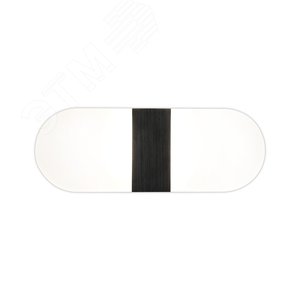 Светильник светодиодный настенный бра 6 Вт 300 лм 4000К AC 220В Черный IP20 290х110х40мм Elena - фото 2