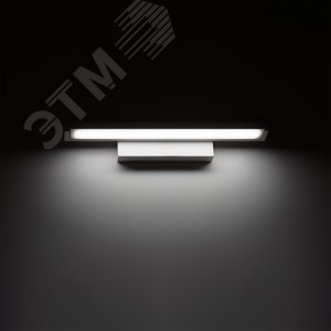 Светильник светодиодный настенный бра 12 Вт 730 лм 4000К AC 220В Белый IP20 440х80х100мм Safo - фото 7