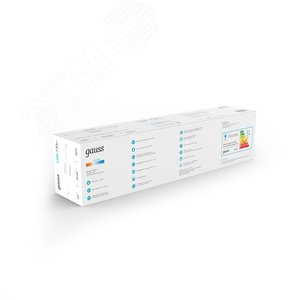 Светильник светодиодный настенный бра 12 Вт 730 лм 4000К AC 220В Белый IP20 440х80х100мм Safo - фото 11