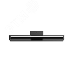 Светильник светодиодный настенный бра 12 Вт 730 лм 4000К AC 220В Черный IP20 440х80х100мм Safo - фото 2