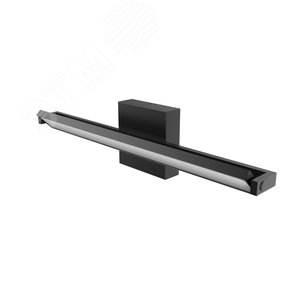 Светильник светодиодный настенный бра 12 Вт 730 лм 4000К AC 220В Черный IP20 440х80х100мм Safo - фото 4