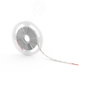 Лента светодиодная 4.8 Вт/м DC 12В 3000К IP20 60LED SMD2835 (блистер 3м) 312 лм/м Basic - фото 1