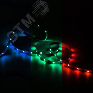 Комплект светодиодной ленты 6 Вт/м DC 12В RGBW IP20 60LED 30RGB+30W SMD5050 (с драйвером блистер 5м) 390 лм/м Basic - фото 3